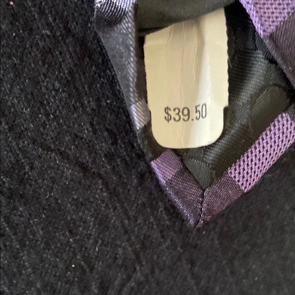 Perry Ellis Classic Purple and Gray Tie